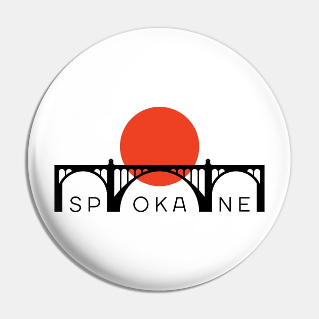 Spokane Sunset Pin by SkySlate