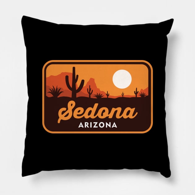 Sedona Arizona Pillow by Mark Studio