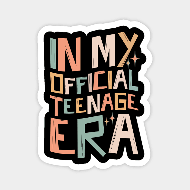 In My Teenage Era Magnet by The WYLD Tribe