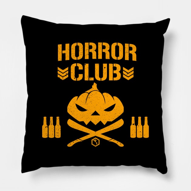 Horror Club - Pumpkin Pillow by BrianIU