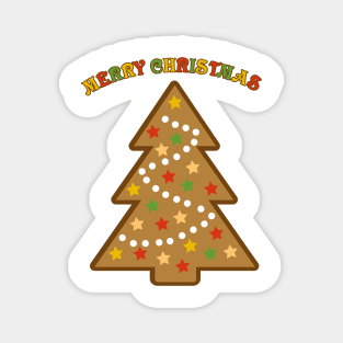 Merry Christmas Tree Magnet