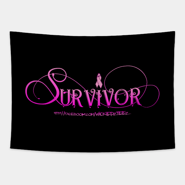 Survivor Tapestry by Wicked9mm