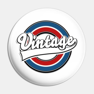 Vintage logo Pin