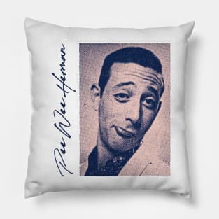 Pee Wee Herman --- Retro Aesthetic Pillow