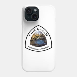 Chickasaw National Recreation Area trail marker Phone Case
