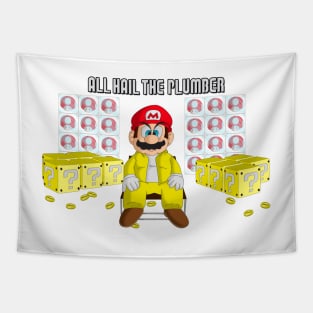 Hail to the Plumber Tapestry