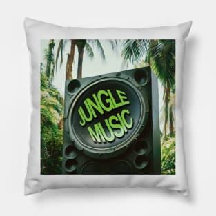 Jungle Music Pillow