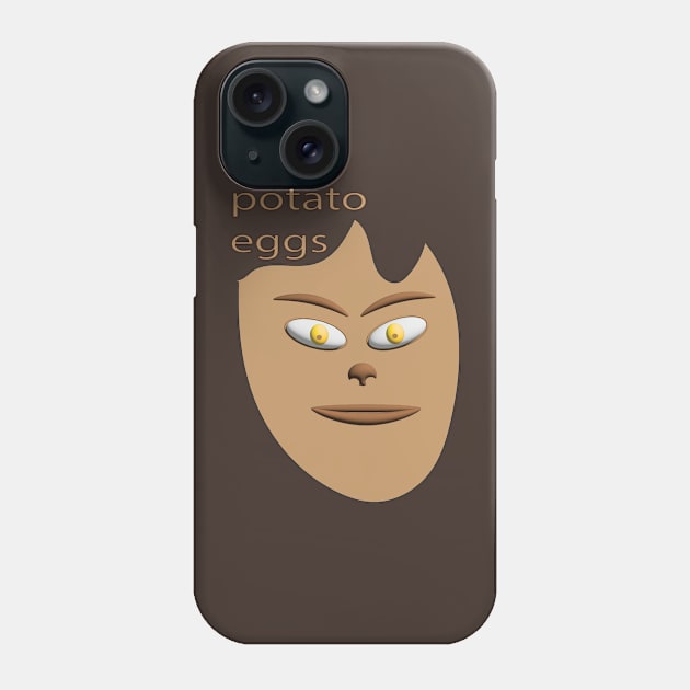 Potato Egg Phone Case by murshid