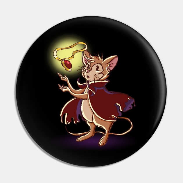 Mrs. Brisby Pin by Victoria C. Geis