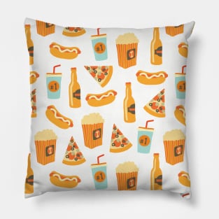 Party Snacks Pillow