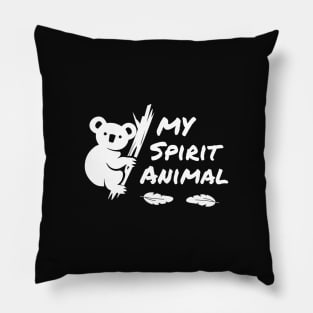 My spirit animal Koala Pillow