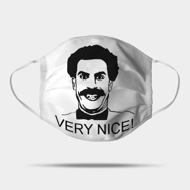 Borat Inbetweeners Mask Teepublic Uk