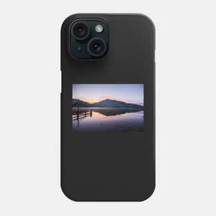 Buttermere lake at sunrise Phone Case