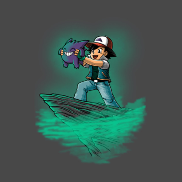The Ghost King Monster TShirt TeePublic