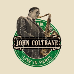 John Coltrane - Live In Paris T-Shirt