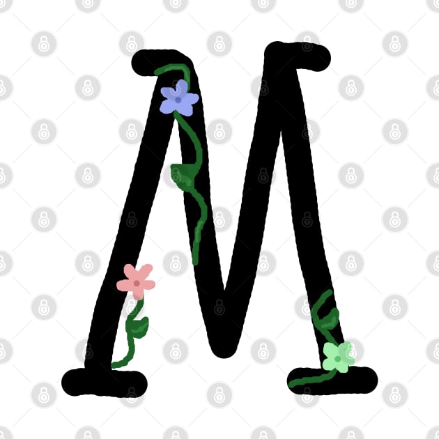 "M" Initial by artoftilly