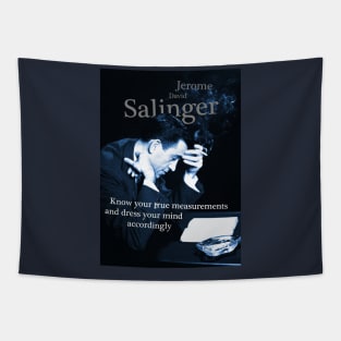 JD Salinger Inspirational Quote Tapestry