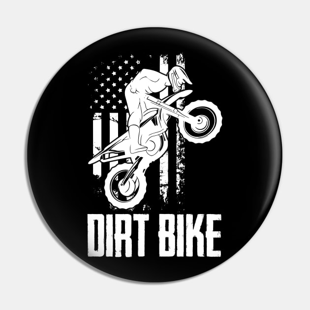 Motocross Bike Motorcycle Dirt Bike Pride Pin by Little Treasures