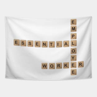 Essential Employee Scrabble Tapestry
