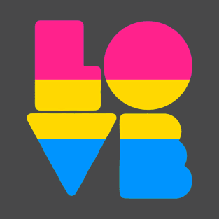 LOVE (Pansexual Pride) T-Shirt