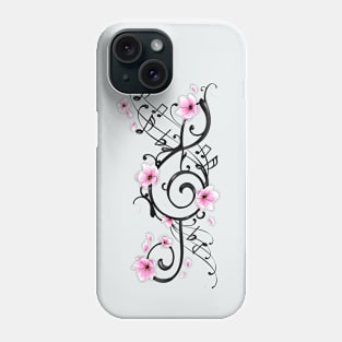 Treble clef Phone Case