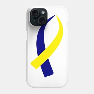 Down Syndrome Awareness Ribbon Phone Case