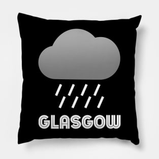 Glasgow Weather Forecast Pillow