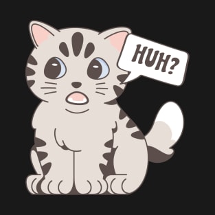 hu cat meme cute T-Shirt