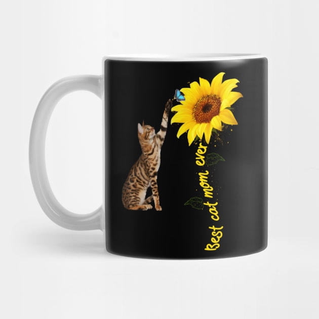 Best Mom Ever Wildflower Photo Mother's Day Mug