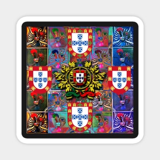 Portuguese folk art Magnet