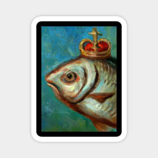 Fish with a Crown Magnet