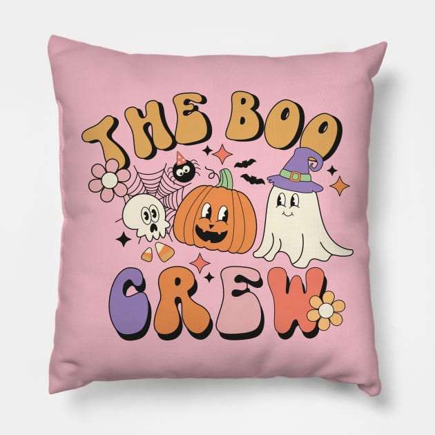 The Boo Crew Pillow by Erin Decker Creative