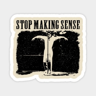 stop making sense // movie retro Magnet