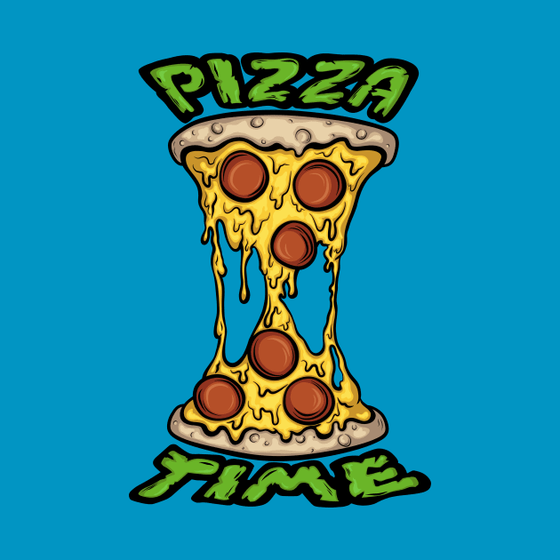 Pizza Time by Pixelated Atoms 