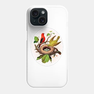 birds in the nest Phone Case