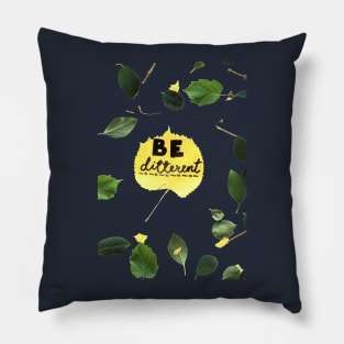 Yellow leaf Pillow