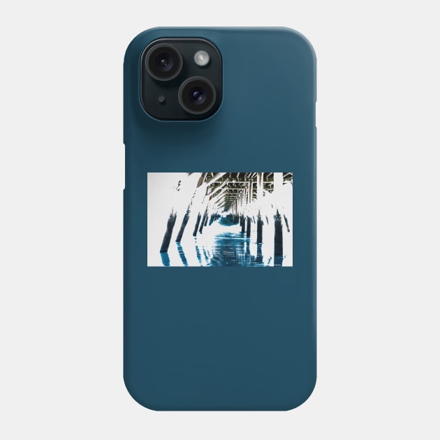 Glitch Pier Phone Case by Ckauzmann