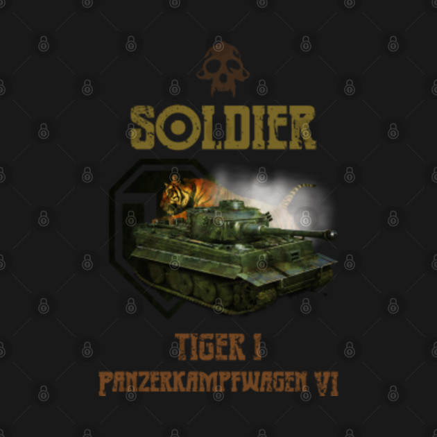 Disover Soldier-Tiger I - World Of Tanks - T-Shirt