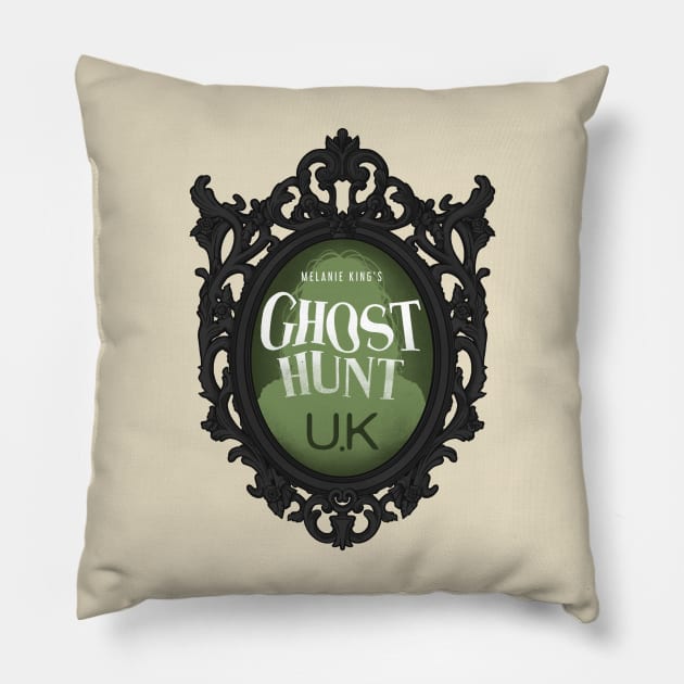 Melanie Kings Ghost Hunt Pillow by Rusty Quill