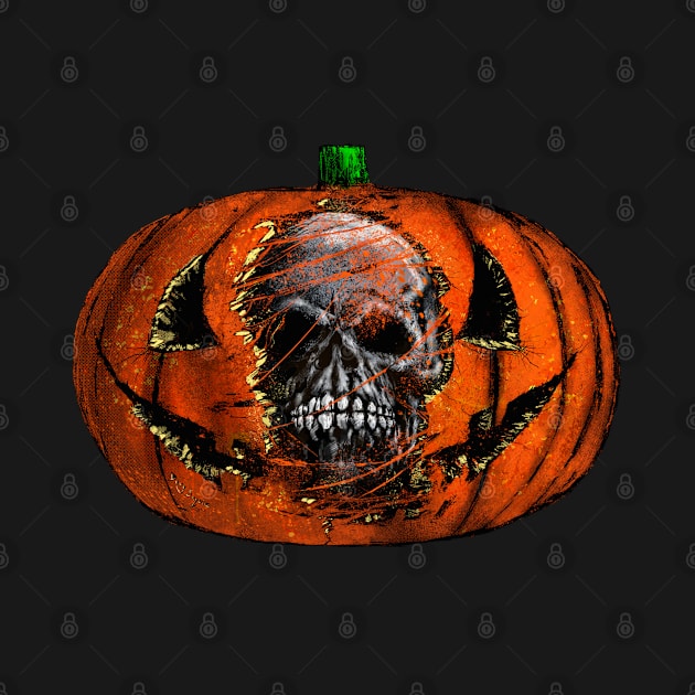 Halloween Skull by DougSQ