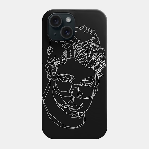 blind draw Phone Case by tintacarmesim