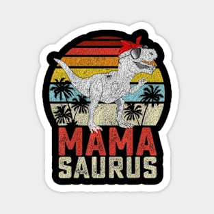 Mamasaurus T Rex Dinosaur Mama Saurus Family Women Magnet