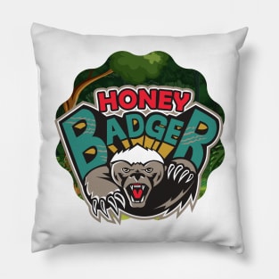 Honey Badger Pillow