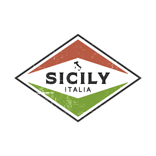 Vintage Sicily Italia T-Shirt