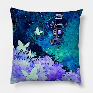 Jade Forest Butterfly Shrine Pillow