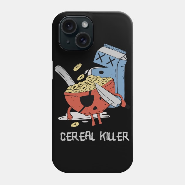 Cereal Killer Phone Case by pixengalore