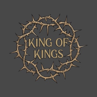 Crown of Thorns King of Kings Jesus T-Shirt