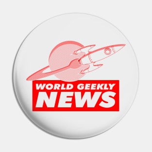 World Geeky News (Newspaper) Pin
