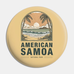 American Samoa National Park Pin