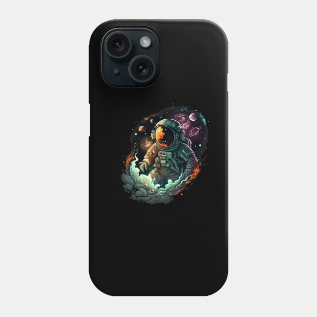 Space 1 Phone Case by Farand Studio
